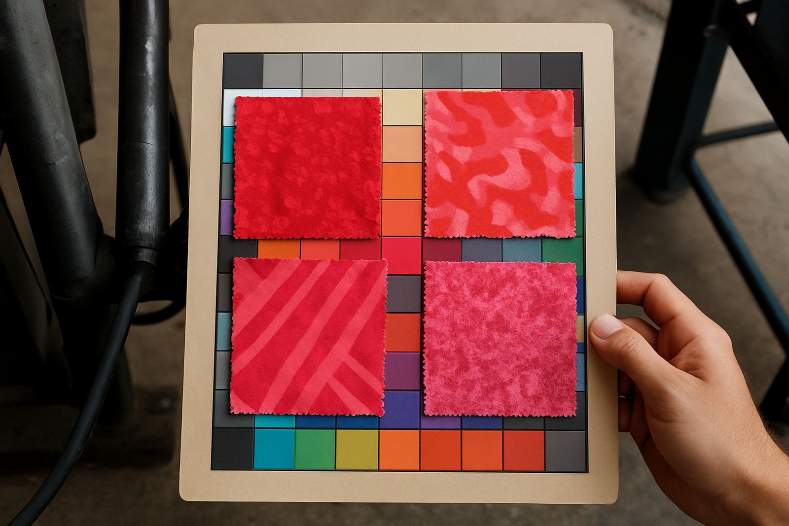 Bright Reds And Pinks